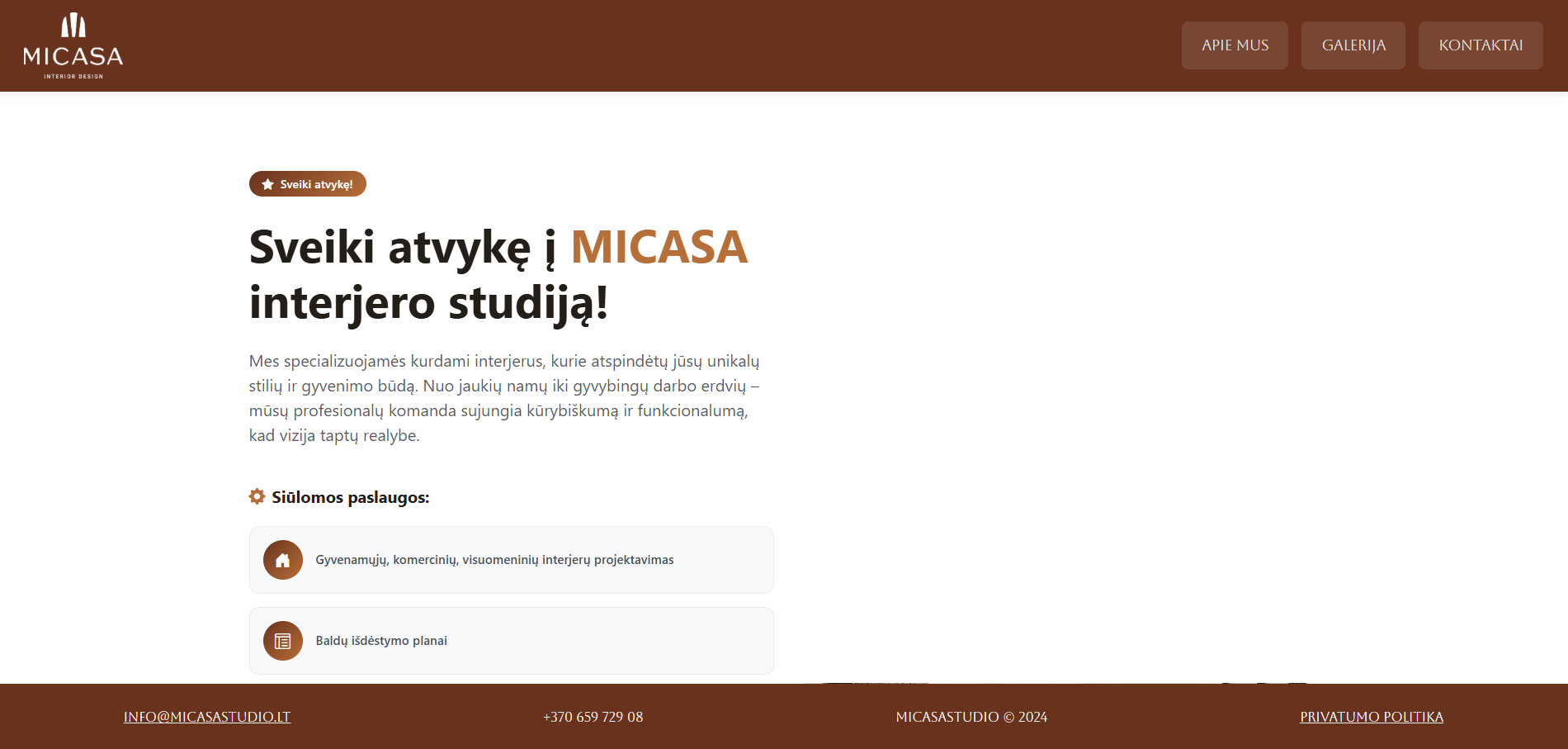 Micasa Studio preview